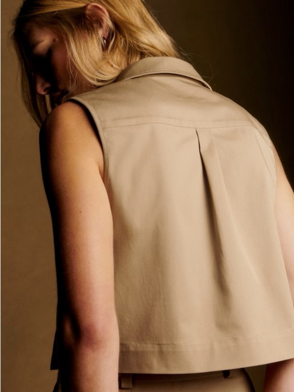 Sezane Harmonie Shirt - Clay - US4 / FR36 - Picture 2 of 15